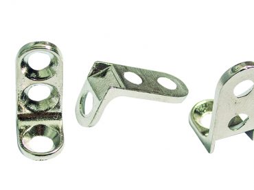 Suporte cantoneira 3 furos oco